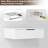 24" Single Floating Nightstand with Drawer for Bedroom, Wall Mount Makeup Vanity, Small Storage Cabinet with Drawers-632826492
