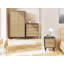 Manila 2 Door Wardrobe 3 Piece Bedroom Set-118371921