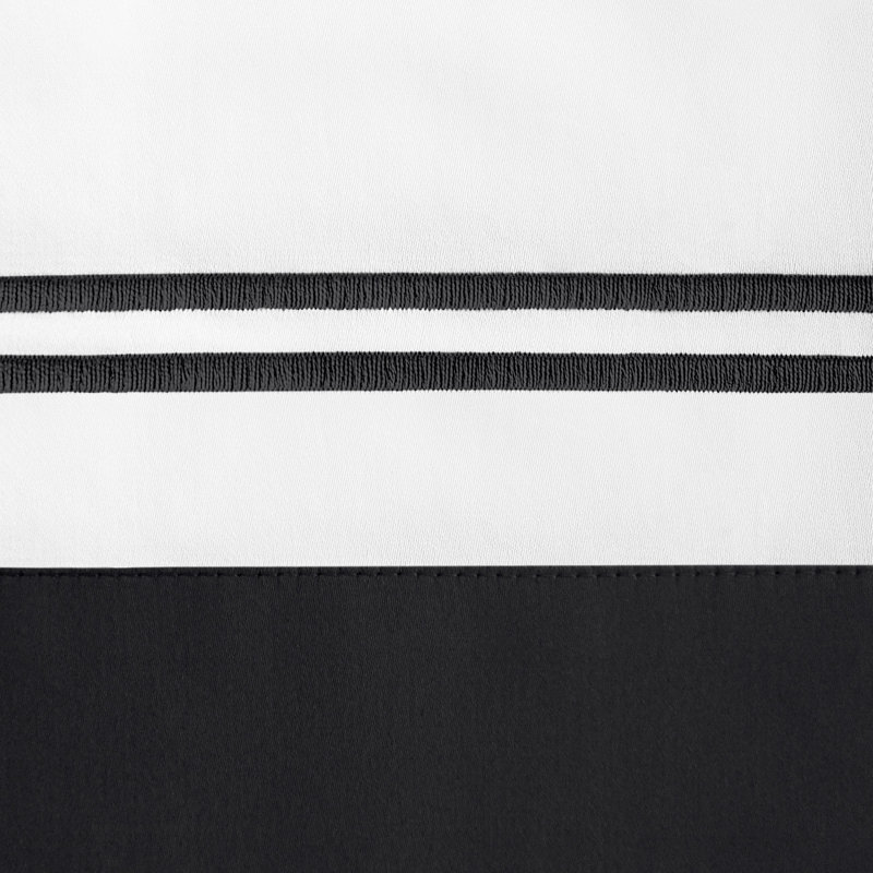 Marco Sateen Flat Sheet, Queen Flat Sheet, Black