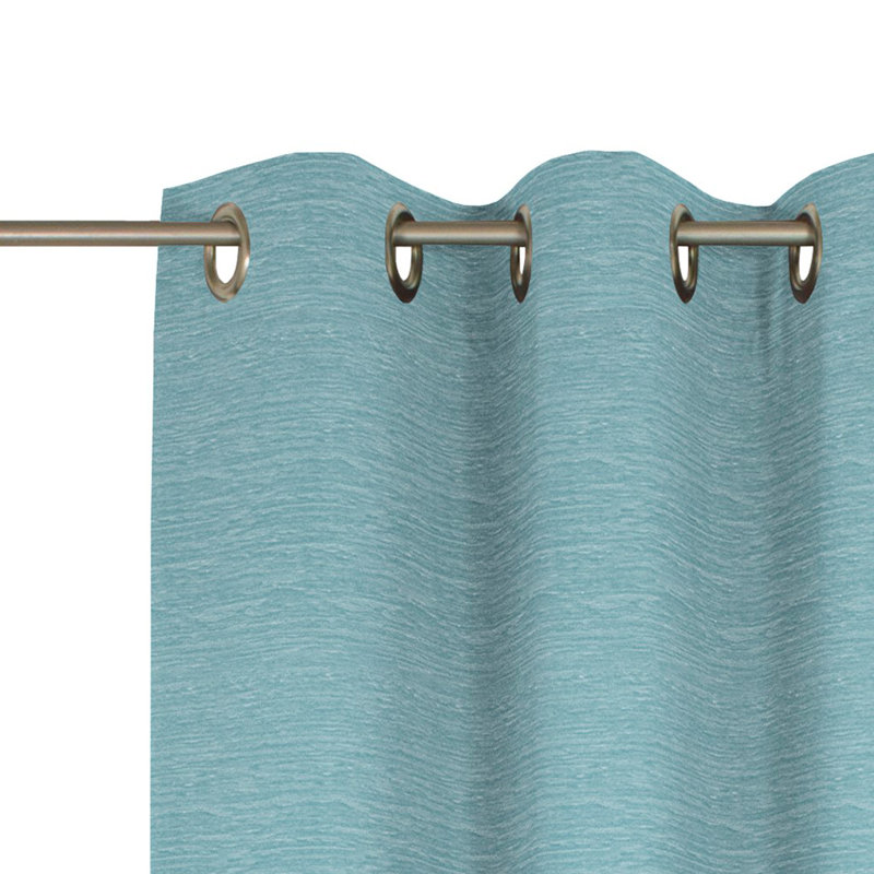 , Eyelet Scarf, Opaque, Light blue, 132cm Width x 405cm Drop