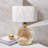 Armantine Glass Table Lamp