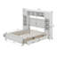Lit plateforme double avec rangement double-1163661472