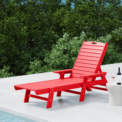 Chaise longue simple inclinable Laguna