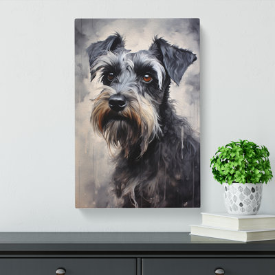 Schnauzer Informel - No Frame Print