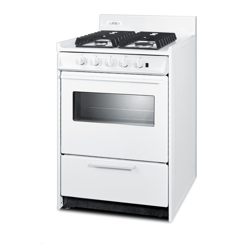 Summit Appliance 24 Inches Wide Sealed Burners Gas Range
