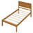 Nicanora Platform Bed Frame with Headboard, Wood Slat Support-1418541164