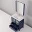 Meuble-lavabo de salle de bain D, dessus en céramique, ensemble de robinet, et po Miroir-809418625-809418654