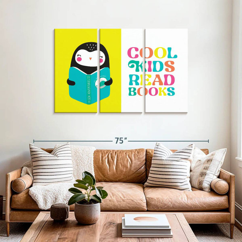 Citation de lecture pour enfants «Ashelle Nursery Cool Kids», H 14 po x l 23 po