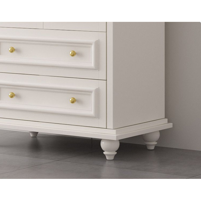 Garde-robe simple de couleur unie, Blanc
