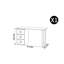 Bureau de rangement de style américain-1114516358