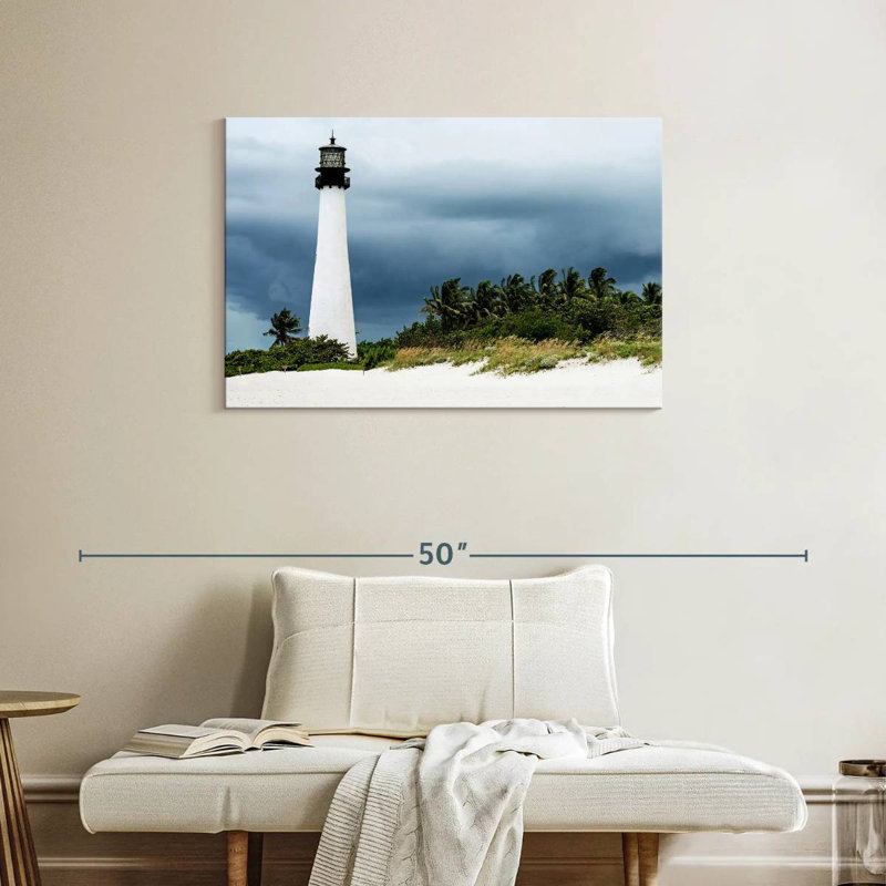 Key biscayne lighthouse Aletra, H 24 po x l 36 po