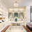 Azie Fabric Semi Flush Mount