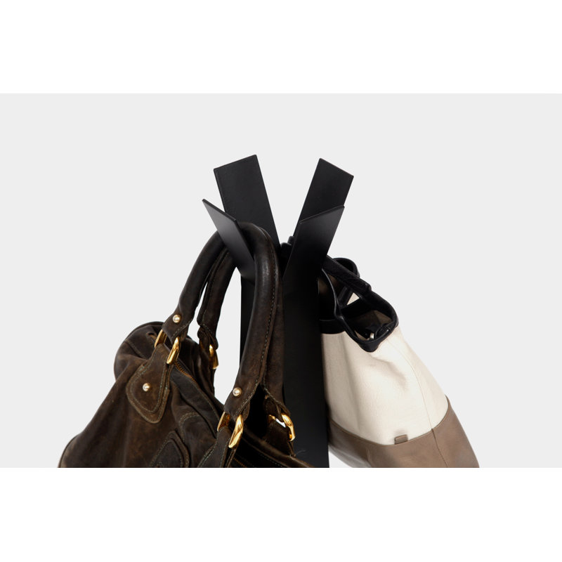 IDMIYFM 4 - Hook Coat Rack, Black
