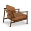Fauteuil d'appoint en cuir véritable Rowan-1970161789