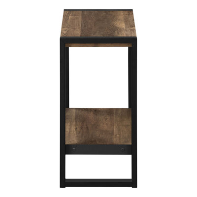 Table de bout, table d'appoint, table de chevet, lampe, salon, chambre à coucher, métal, industriel