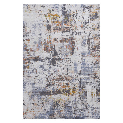 Loom & 8x10 Area Rug, /navy, Non-shedding, Stain , Fits Well In Bedroom, Living Room, Dining Home Office Rug With /navy Color, For