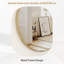 50x92.5CM Wall Mirror 120cm Glass Top Console Table Set