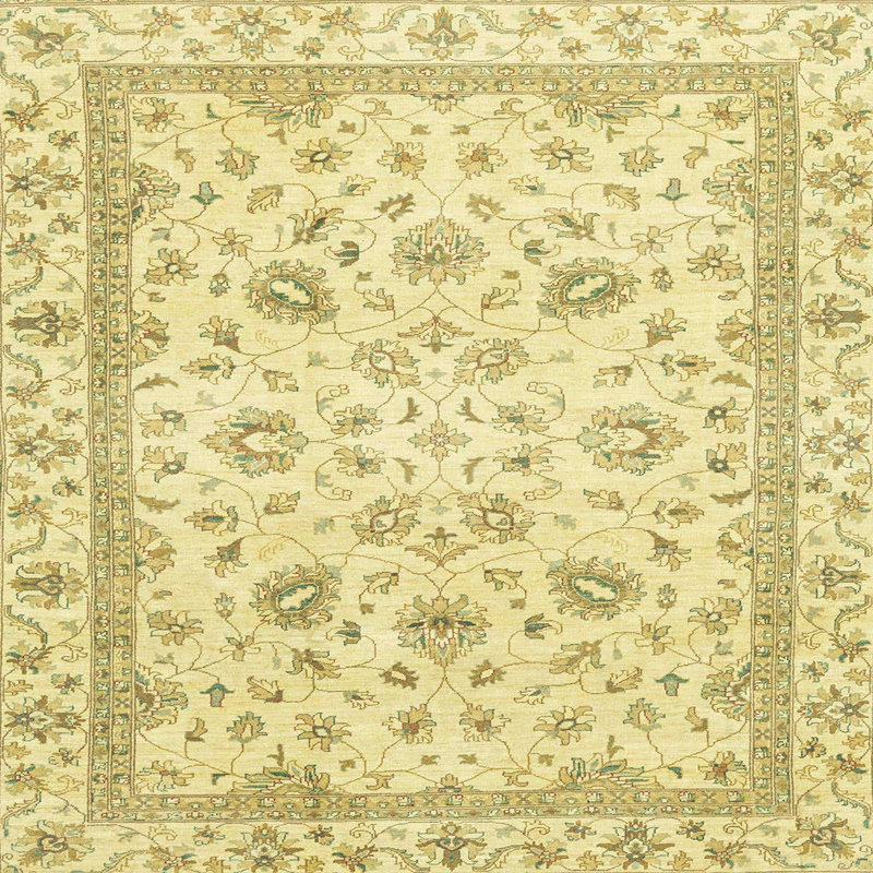 Abstract Indoor Rug, Square 6'