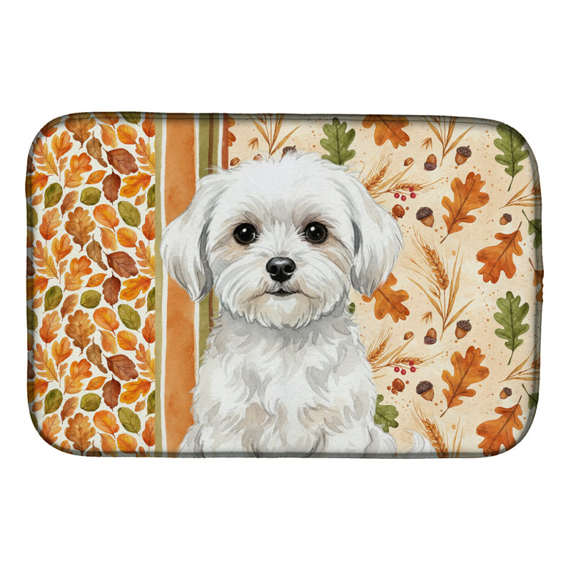 Tapis de séchage d'automne Maltese Heirloom