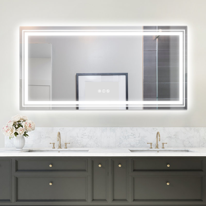 Miroir de salle de bain à DEL_1, 36 po x 72 po