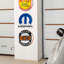 Décoration murale en forme de dôme de garage Mancave
