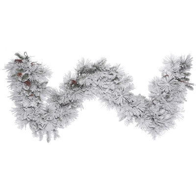 Artificial Flocked Alberta Garland