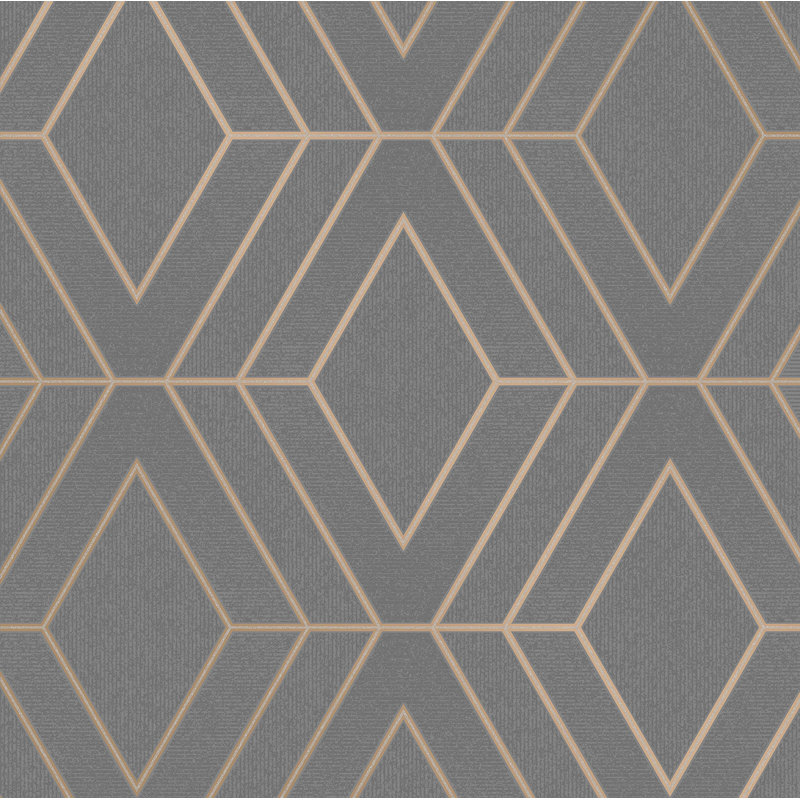 Ameer Geometric Double Roll, Taupe