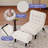  25.98'' Wide Modern Soft Upholstered Accent Chair With Adjustable Backrest And Ottoman (Set of 2)-1174011518-1174011519