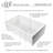 30'' L Single Bowl Fireclay Kitchen Sink-14385978