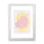 White Framed