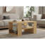 Sleek Modern Coffee Table, Sapphire Colour, 31.5 x 15.7 x 19.7 inches | 100% Melamine Coated Particle Board, Thickness: 0.7 inches | Perfect for Living Room & Lounge Areas, Stylish & Durable Design-904788981