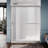  Reversible Double Sliding Shower Door with 6mm Clear Tempered Glass, 60”W*72”H-101945237-108648825