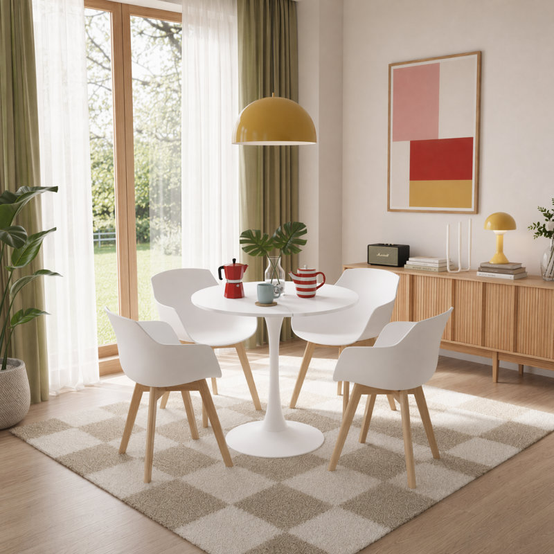 Dining Set, White