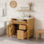 Meuble-lavabo de salle de bain avec lavabo-855801513