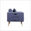 Ensemble de canapé-lit en tissu de lin avec poches de port USB et coussins-1008827139