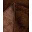 Tapis unique noué à la main brun de 4 pi 3 po x 6 pi 1 po Rachal