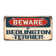 SignMission Beware of Bedlington Terrier Aluminum Plate Frame | Wayfair