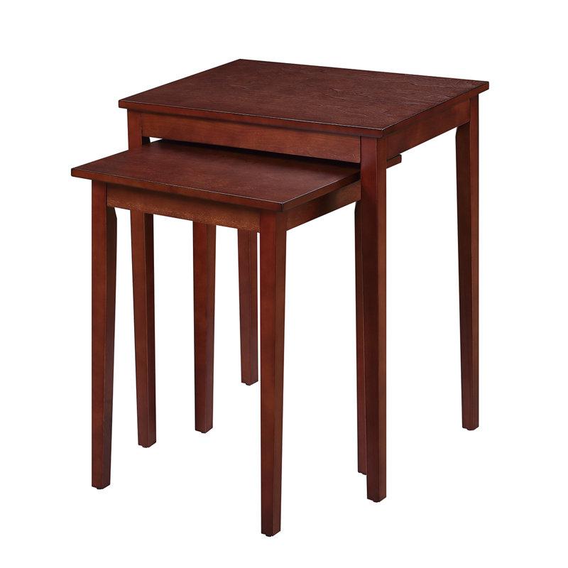 Tables gigognes Carbin, Acajou