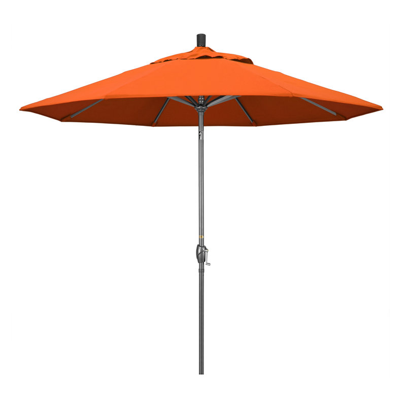 Parasol de marché 9 pi Ayomipo, Toile Sunbrella® Melon