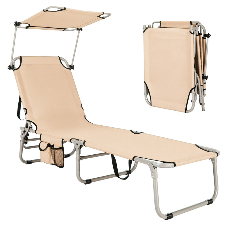 Chaise longue inclinable d'extérieur Marcus