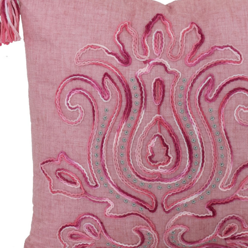  Insert de coussin carré brodé Tie