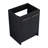 24 Inch Freestanding Bathroom Vanity - Black Chestnut Finish With Quality Construction