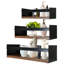 Jacinta 3 Piece U-Shaped Accent Shelf