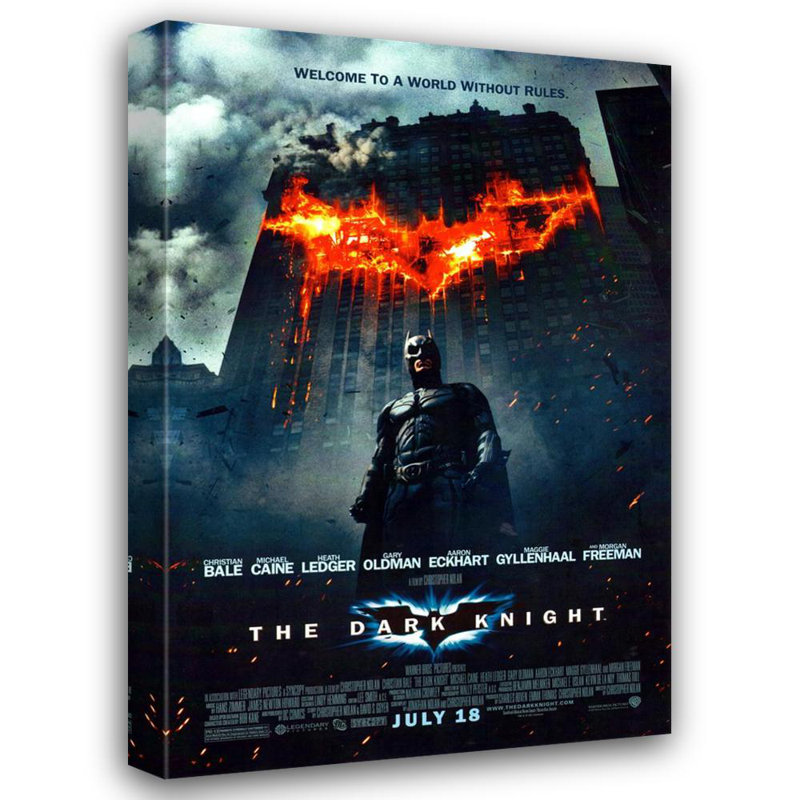 The Dark Knight, 40" H x 27" W