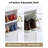 Shoe Cabinet with 3 Flip Drawers, Slim Wooden Shoe Storage Organizer for Entryway, Hallway & Living Room, Space-Saving Hidden Shoe Rack with Adjustable Shelves, Modern Entryway Furniture-281747669-281747668