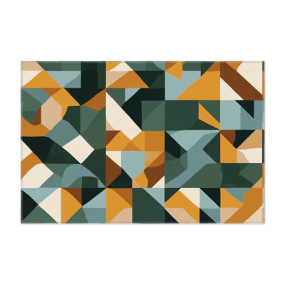 Fragment Frames Indoor And Outdoor Area Rug