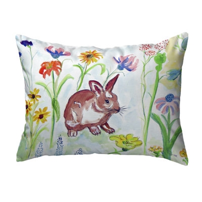 Outdoor Reversible Throw Pillow