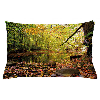 Landscape Outdoor Square Pillow Cover