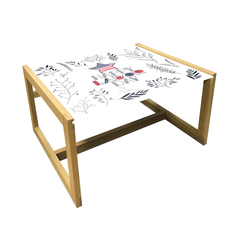 Sharon Sled Coffee Table, 40cm H x 74cm W x 62cm D