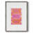 Rodeo Disco Framed Print - Solid Wood